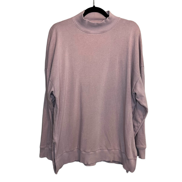 American Eagle Ahh-mazingly Soft Mock Neck Sweatshirt – Size M - Picture 1 of 7